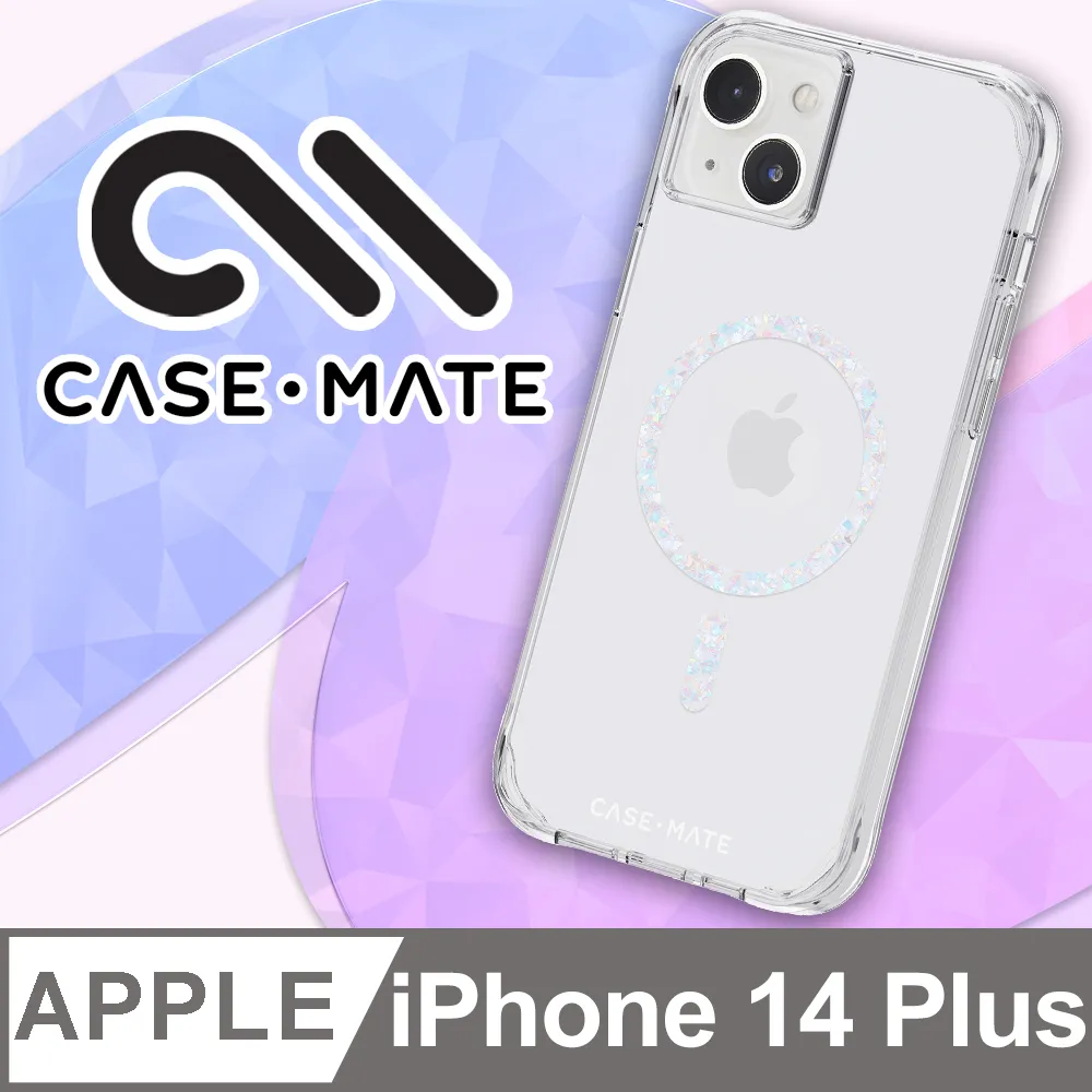 美國 CASE·MATE iPhone 14 Plus Tough Clear Plus 環保抗菌超強悍防摔保護殼MagSafe版-透明 歷史價格詳細信息