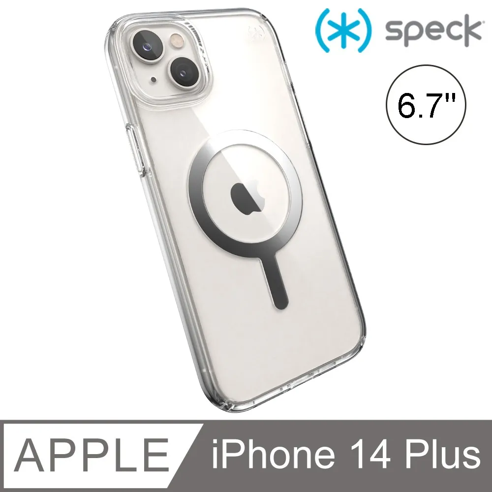 Speck Perfect Clear MagSafe iPhone 15 Pro 6.1吋 磁吸透明防摔殼-銀色 歷史價格詳細信息