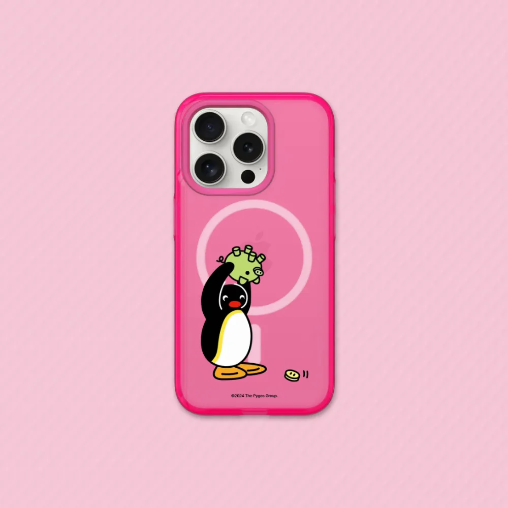 【犀牛盾】iPhone 14系列JellyTint(MagSafe 兼容)透明手機殼｜Pingu企鵝家族-Pingu - 月底了嗎？ 歷史價格詳細信息