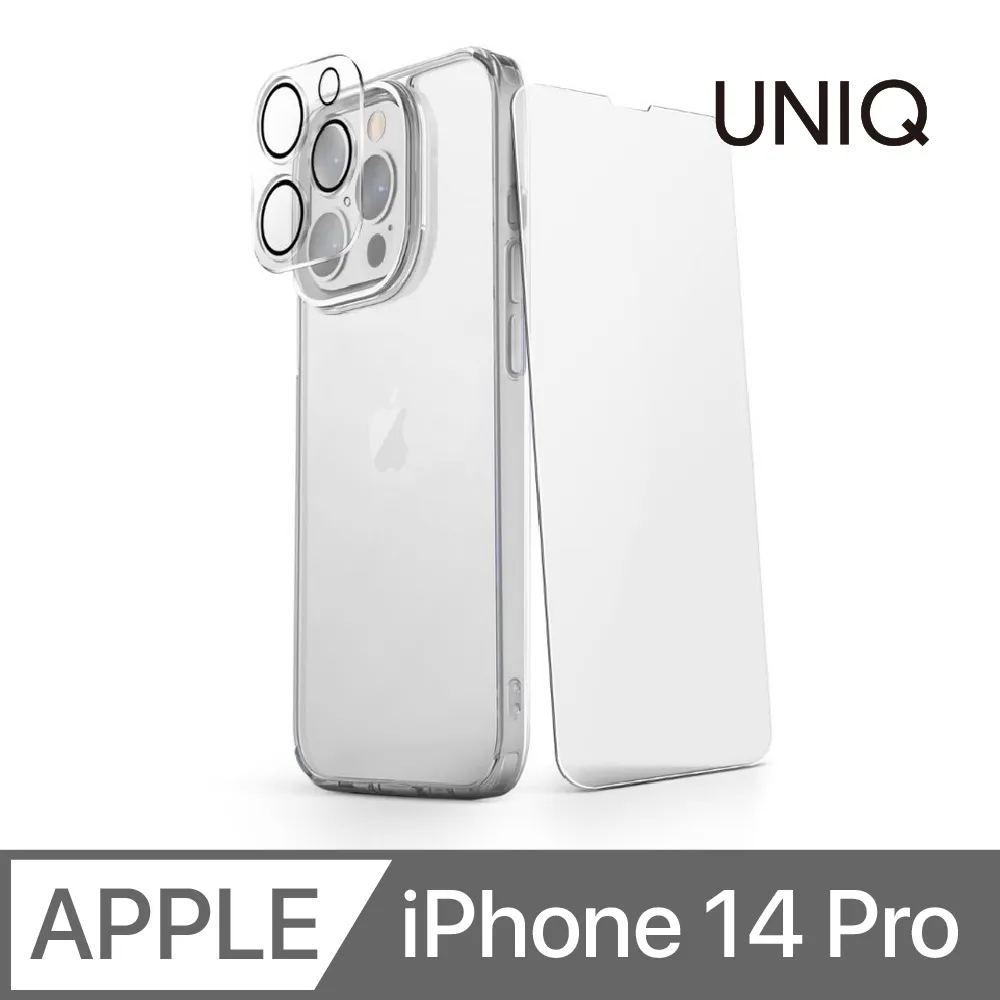UNIQ Lifepro 超透亮防摔雙料保護殼 (超值組合包) iPhone 14 Pro Max (6.7 吋) 歷史價格詳細信息
