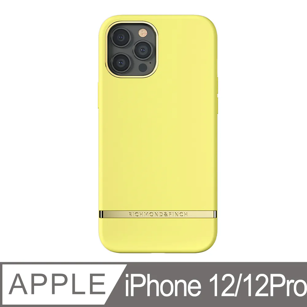Richmond&Finch RF瑞典手機殼 - 檸檬鵝黃 (iPhone 12/12 Pro 6.1吋) 歷史價格詳細信息