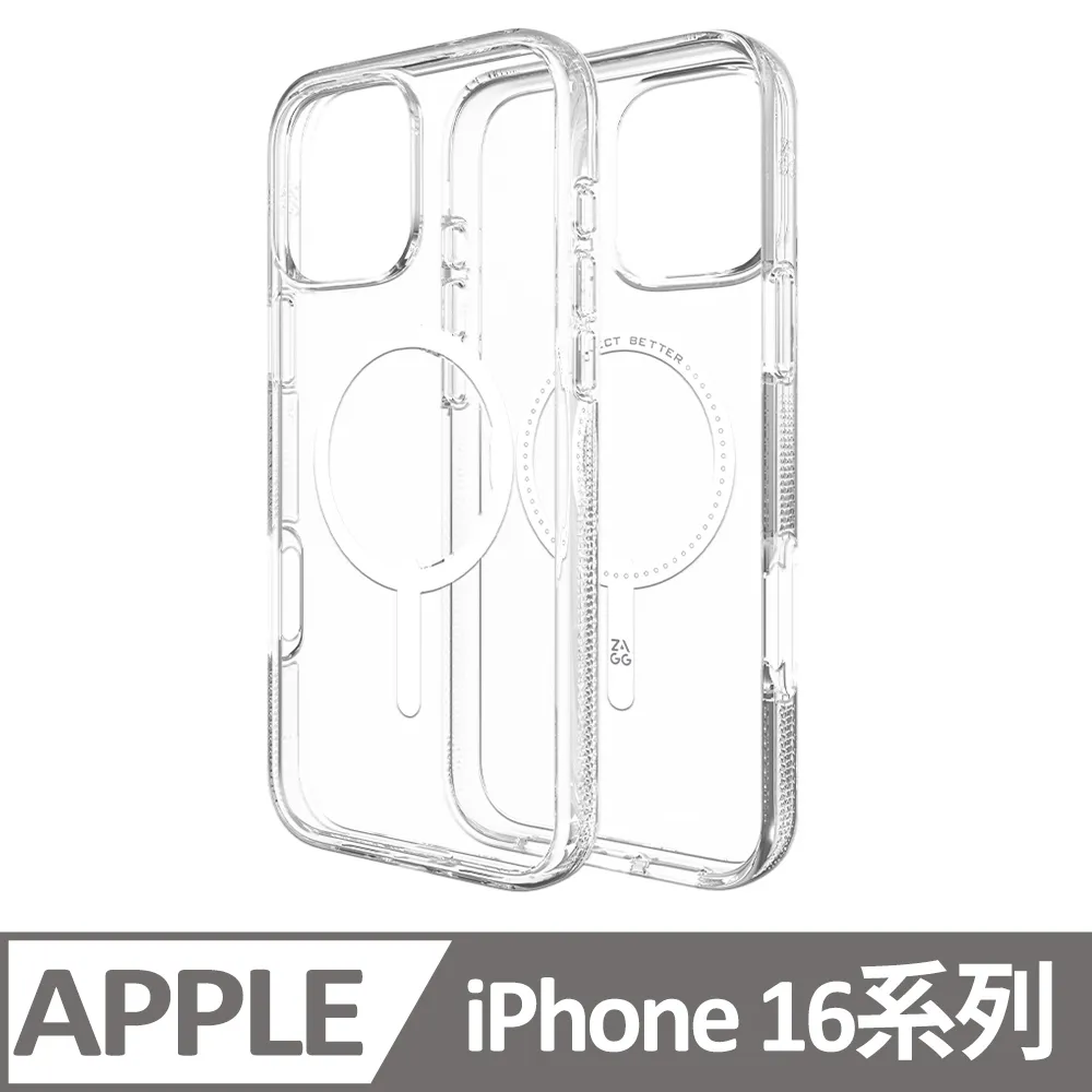 ZAGG iPhone 16 系列 水晶透明磁吸支架款-石墨烯防摔保護殼 歷史價格詳細信息