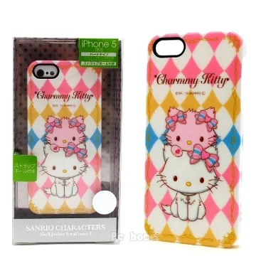 日本限定SANRIO iphone5C【Call me Hello Kitty】軟式手機背蓋 歷史價格詳細信息