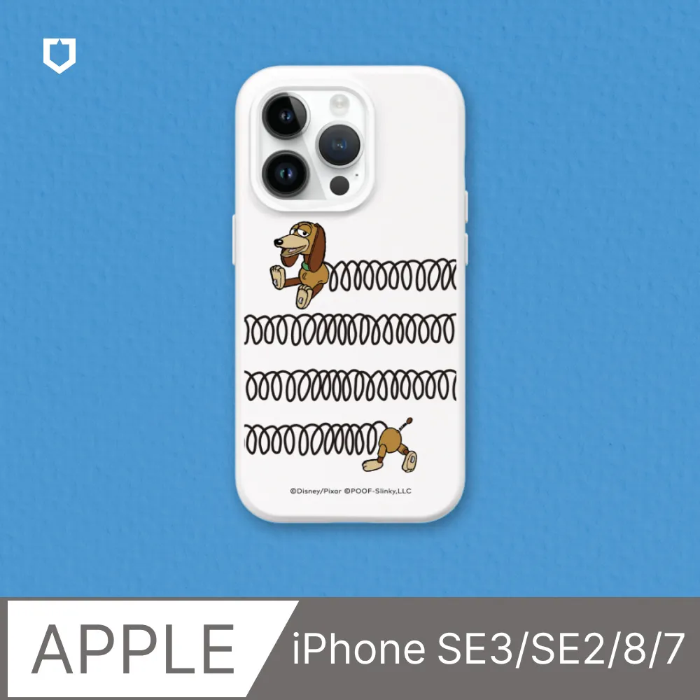 【犀牛盾】iPhone SE3/SE2/8/7SolidSuit防摔背蓋手機殼∣玩具總動員系列-彈簧狗(多色可選) 價格比較,價格查詢,歷史價格詳細信息