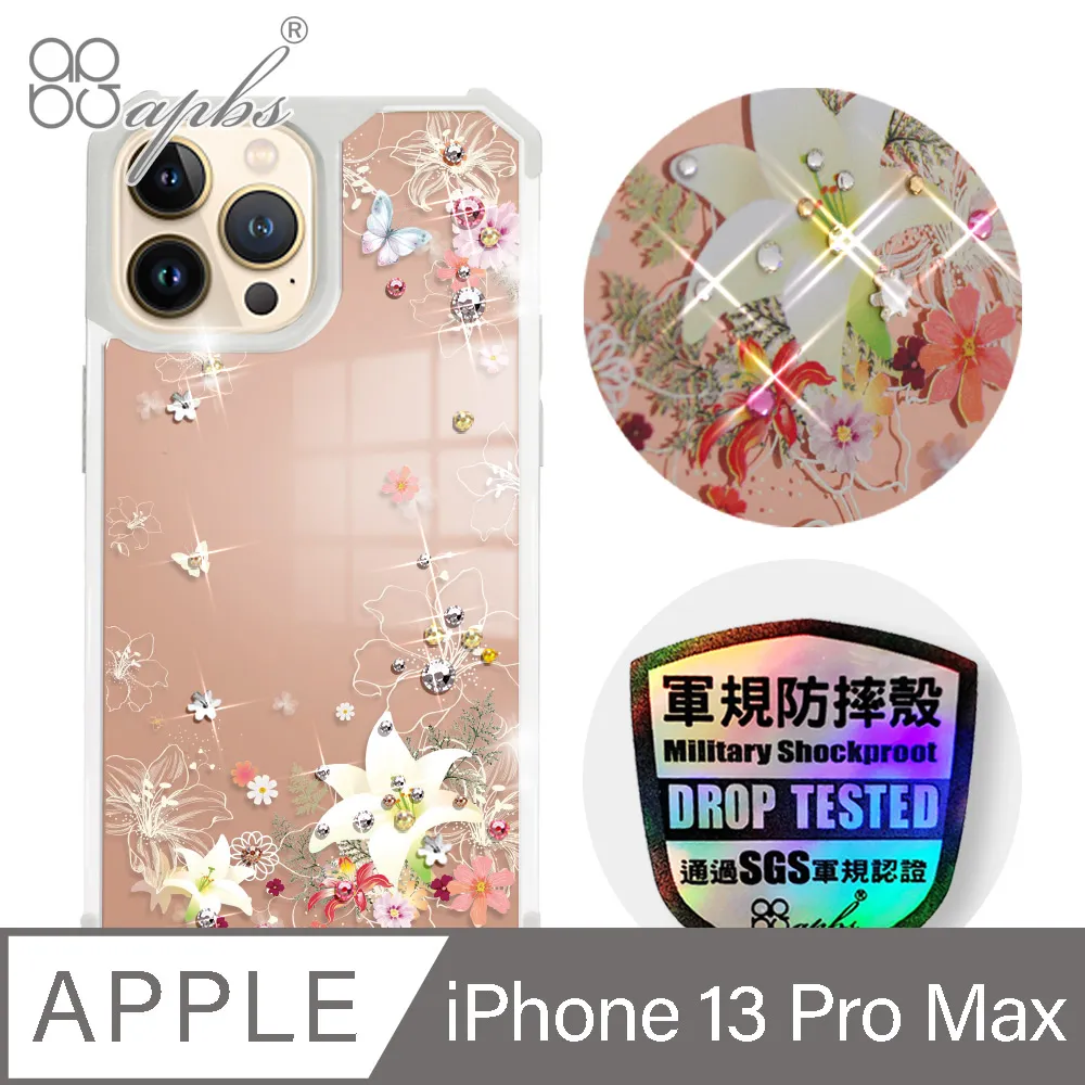 apbs iPhone 13 Pro Max 6.7吋軍規防摔皮套-忘憂草 歷史價格詳細信息