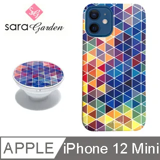 【Sara Garden】iPhone 12 Mini 手機殼 i12 Mini 保護殼 5.4吋 氣囊氣墊手機支架 高清大理石 歷史價格詳細信息