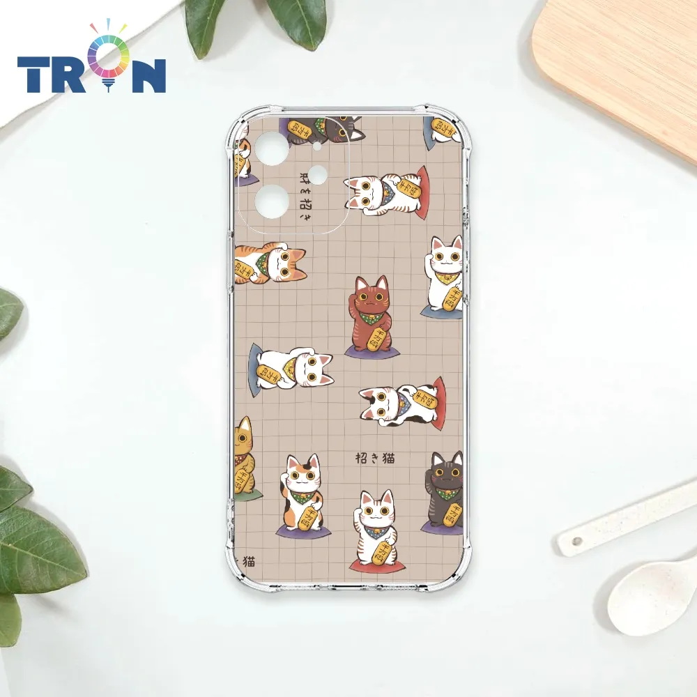 TRON IPhone 12 MINI 俄羅斯方塊招財貓大集合 四角防摔殼 手機殼 歷史價格詳細信息
