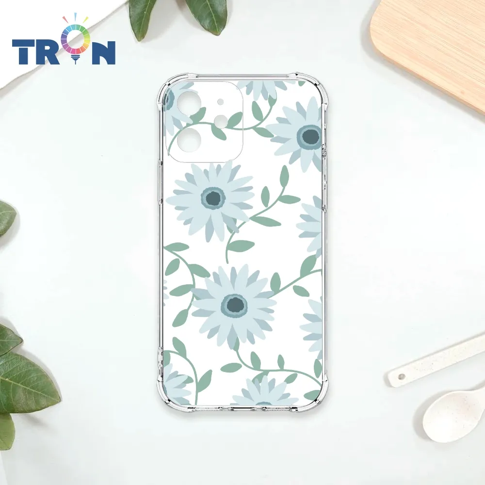 TRON IPhone 12 手繪簡約方格紋B款 四角防摔殼 手機殼 歷史價格詳細信息