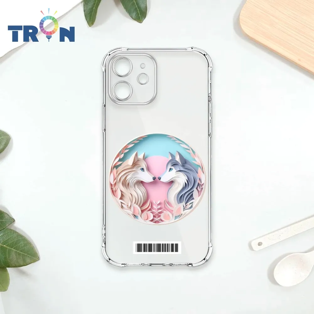 TRON IPhone 12 MINI 可愛紙雕浣熊 四角防摔殼 手機殼 歷史價格詳細信息