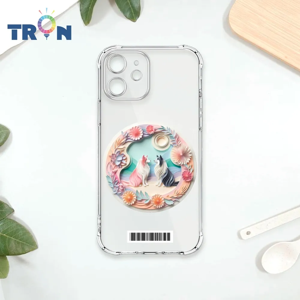 TRON IPhone 12 MINI 可愛紙雕浣熊 四角防摔殼 手機殼 歷史價格詳細信息