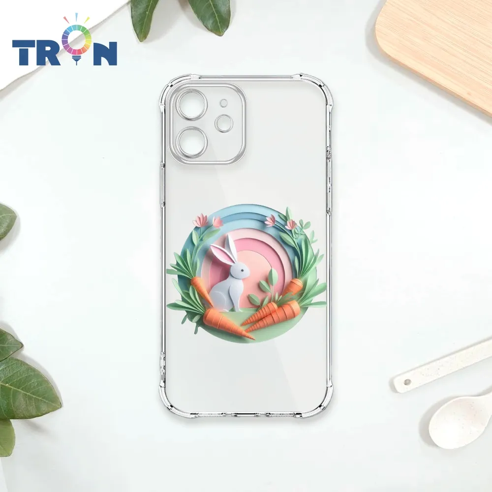 TRON IPhone 12 可愛小動物樹下乘涼  載具 四角防摔殼 手機殼 歷史價格詳細信息