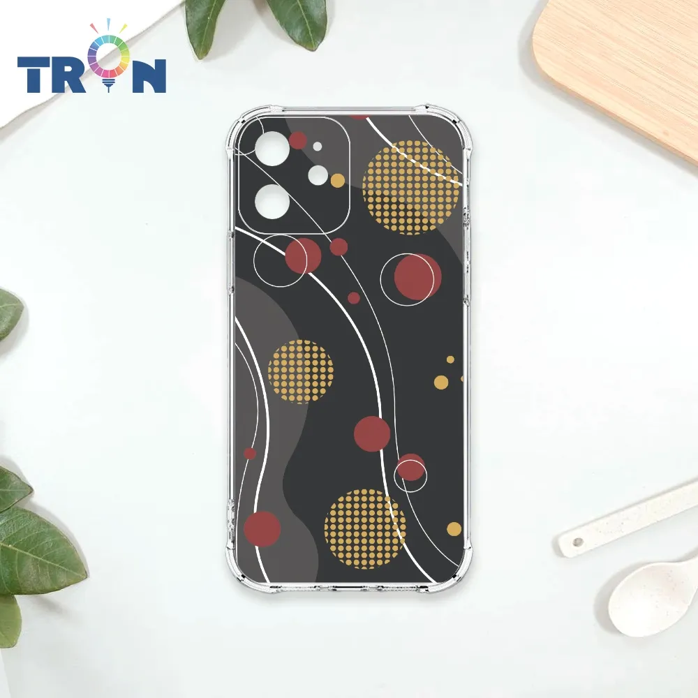 TRON IPhone 12 和風圓點棉球系列  載具 四角防摔殼 手機殼 歷史價格詳細信息