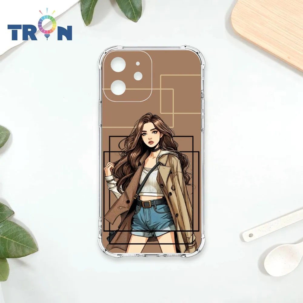 TRON IPhone 12 雜誌風女孩 四角防摔殼 手機殼 價格比較,價格查詢,歷史價格詳細信息