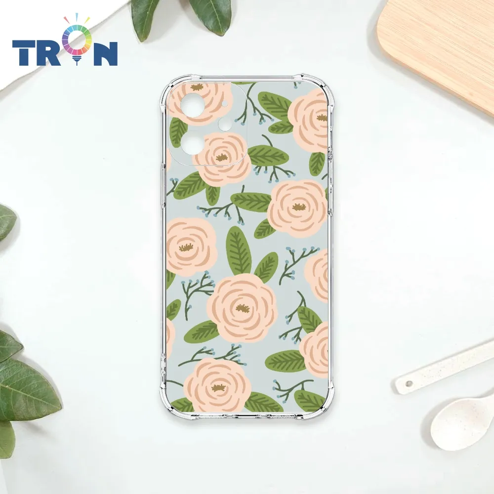 TRON IPhone 12 手繪簡約方格紋B款 四角防摔殼 手機殼 歷史價格詳細信息