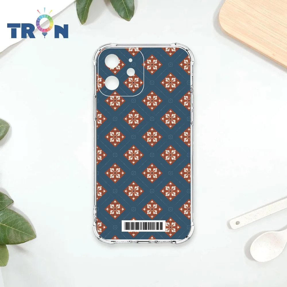 TRON IPhone 12 古風水墨畫紅牡丹花 四角防摔殼 手機殼 歷史價格詳細信息