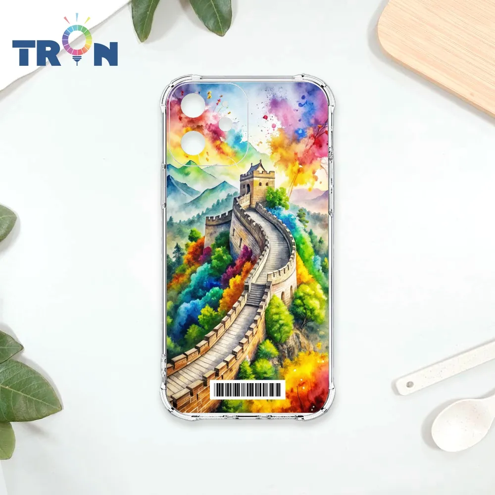 TRON IPhone 12 彩色幾何透明磨石子A款  載具 四角防摔殼 手機殼 歷史價格詳細信息