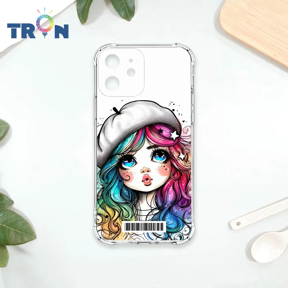 TRON IPhone 12 嘟嘴小女孩 四角防摔殼 手機殼 歷史價格詳細信息