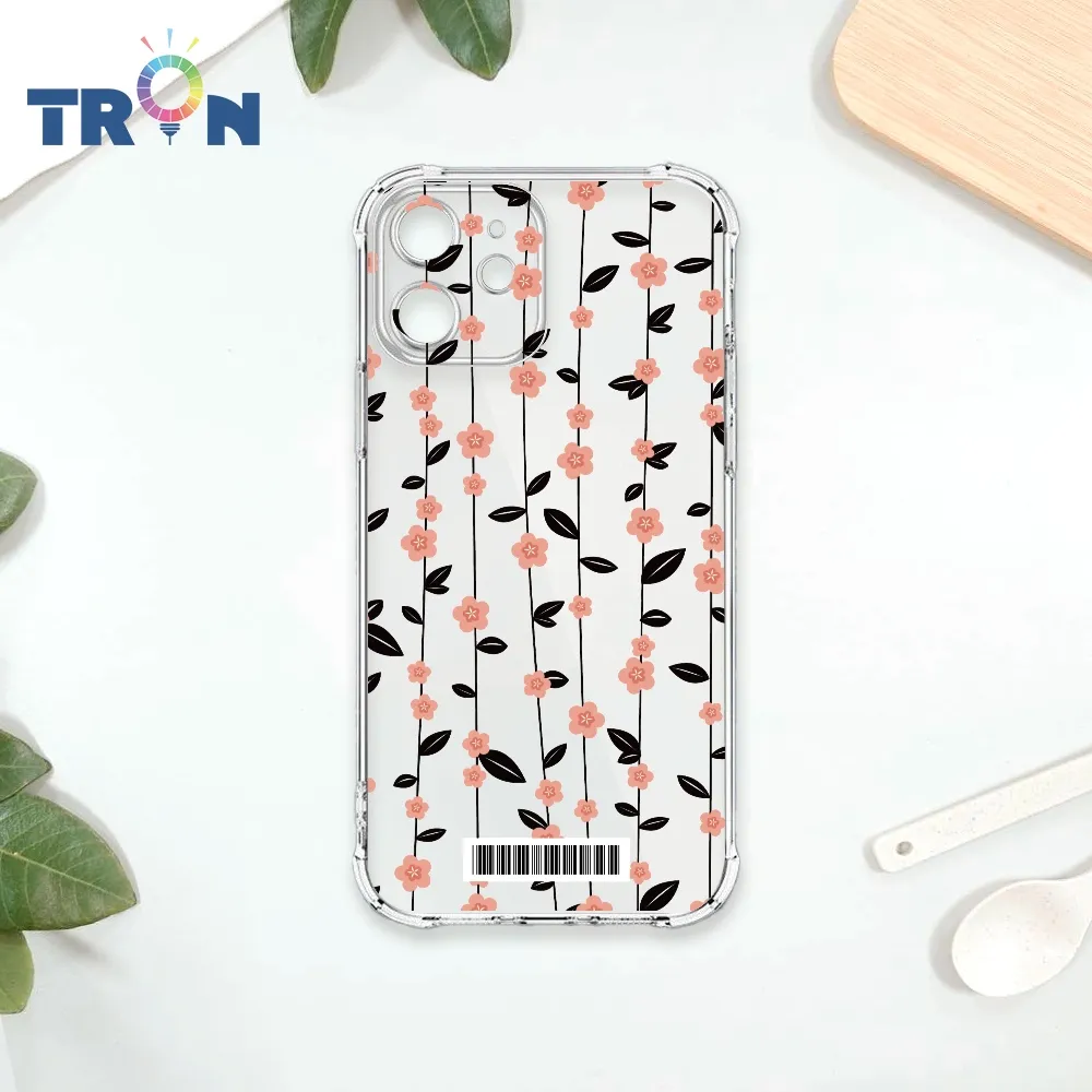 TRON IPhone 12 條紋透明小花A款 四角防摔殼 手機殼 歷史價格詳細信息