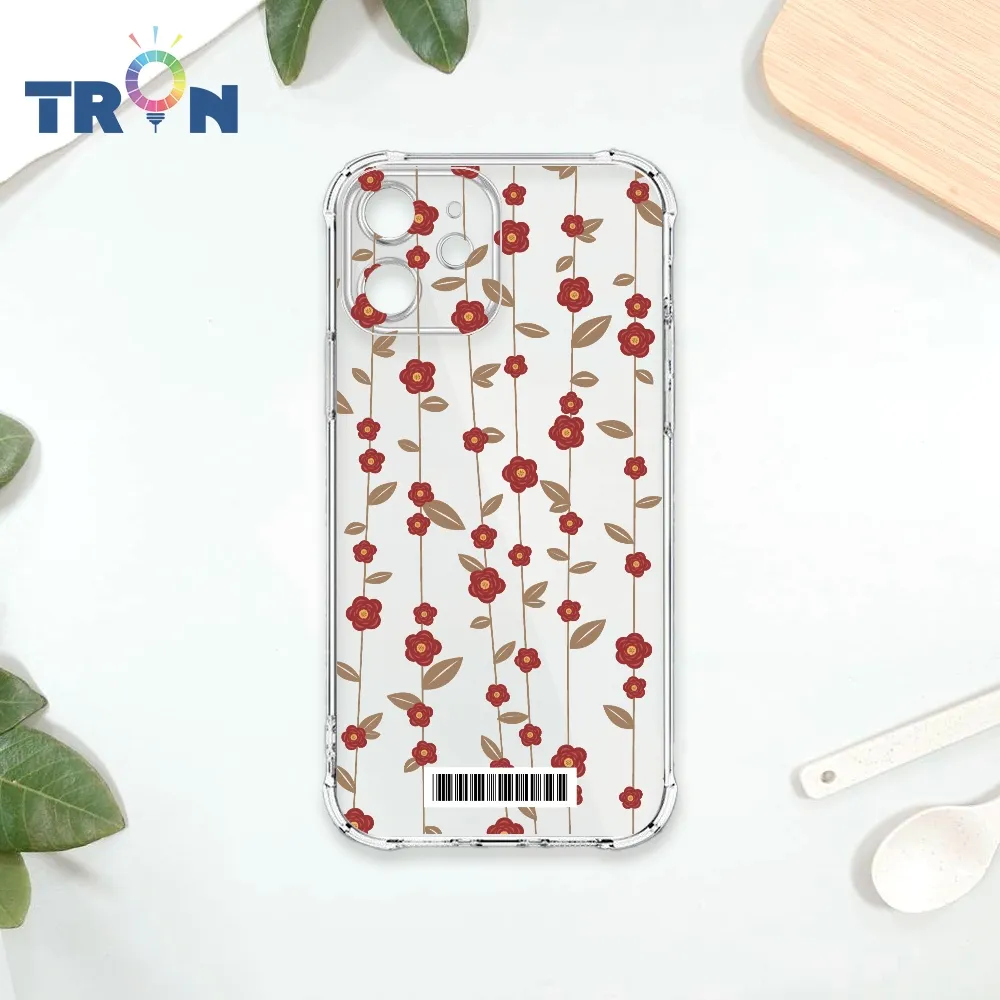 TRON IPhone 12 條紋透明小花A款 四角防摔殼 手機殼 歷史價格詳細信息