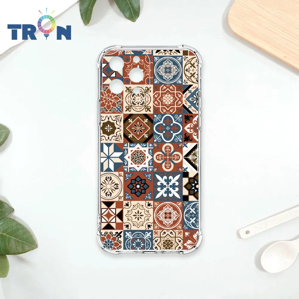 TRON IPhone 12 古風水墨畫紅牡丹花 四角防摔殼 手機殼 歷史價格詳細信息