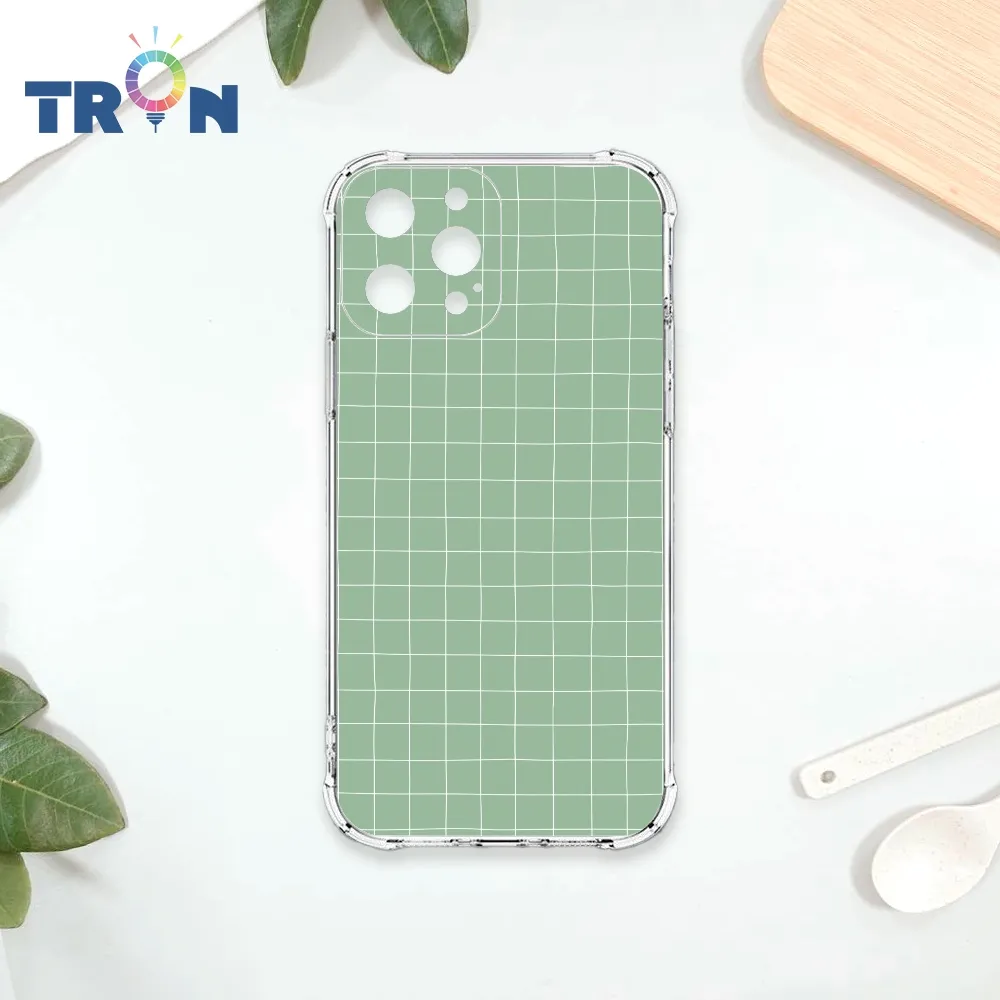 TRON IPhone 12 方格小雛菊系列  載具 四角防摔殼 手機殼 歷史價格詳細信息