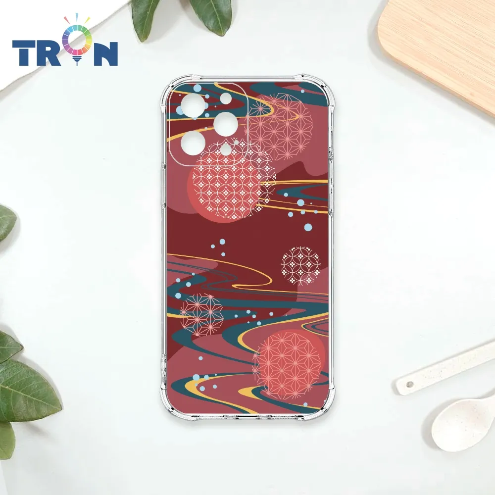 TRON IPhone 12 日系和風圓點散花系列 四角防摔殼 手機殼 歷史價格詳細信息