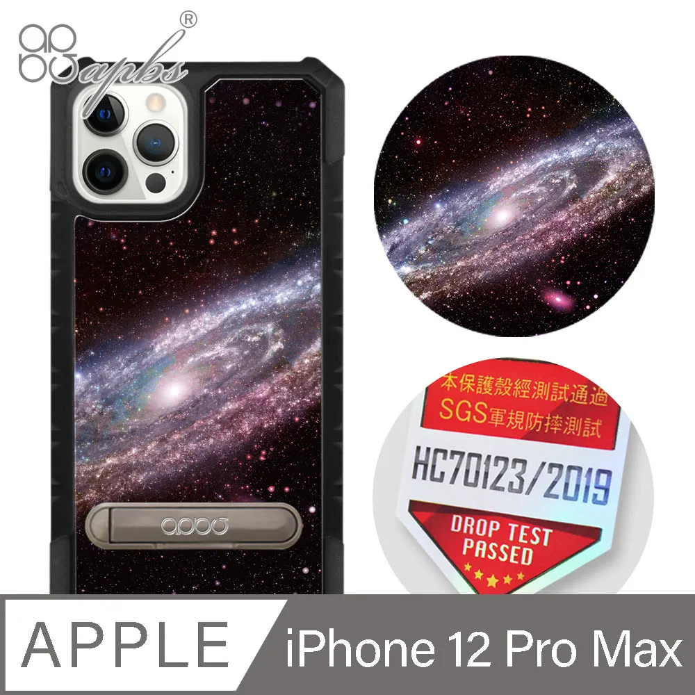 apbs iPhone 12 Pro Max 6.7吋專利軍規防摔立架手機殼-歌德玫瑰(黑殼) 歷史價格詳細信息