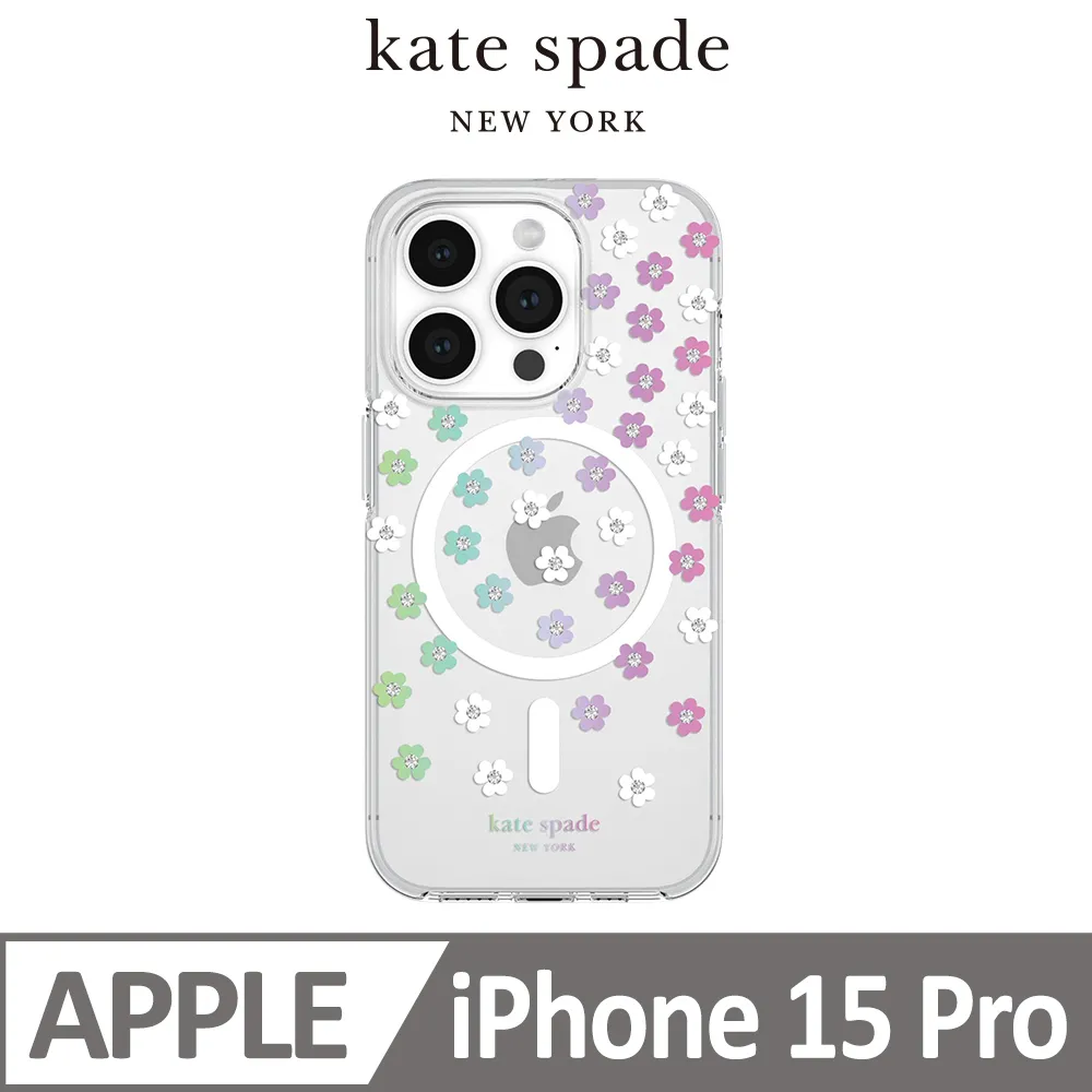 【kate spade】iPhone 15 MagSafe 精品手機殼 幻彩小花 歷史價格詳細信息
