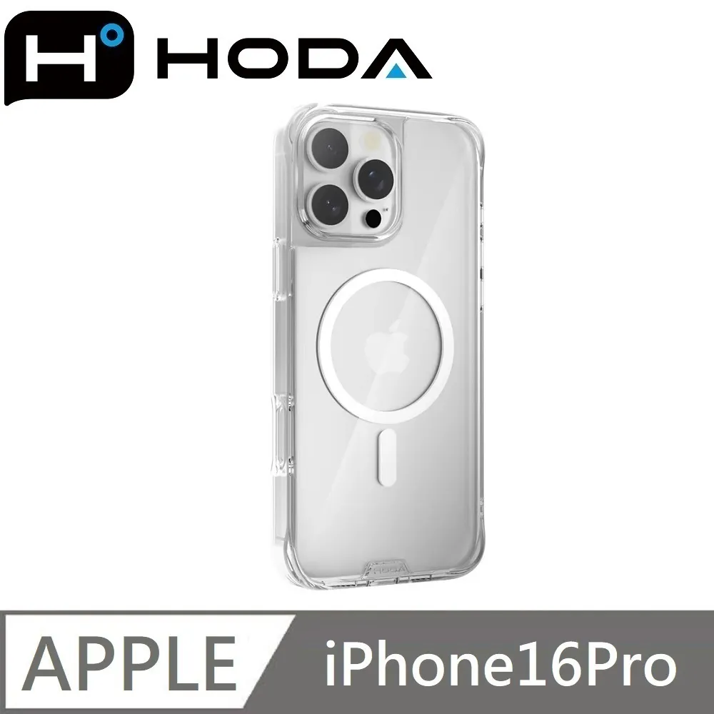 hoda 晶石玻璃軍規防摔保護殼 MagSafe磁吸 玻璃背板+德國拜耳邊框 適用 iPhone 16 Pro 價格比較,價格查詢,歷史價格詳細信息