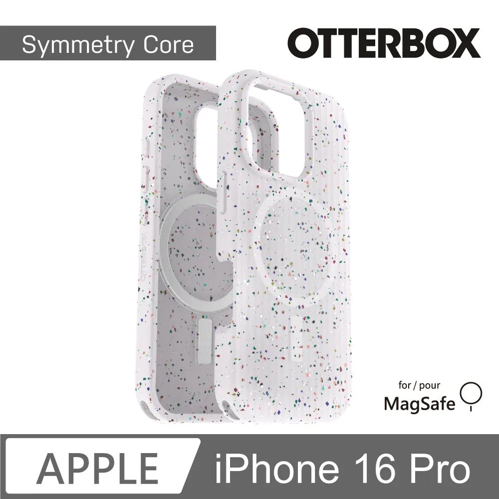 【OtterBox】iPhone 16 Pro 6.3吋 Symmetry Core 炫彩幾何保護殼-星塵白(支援MagSafe) 歷史價格詳細信息