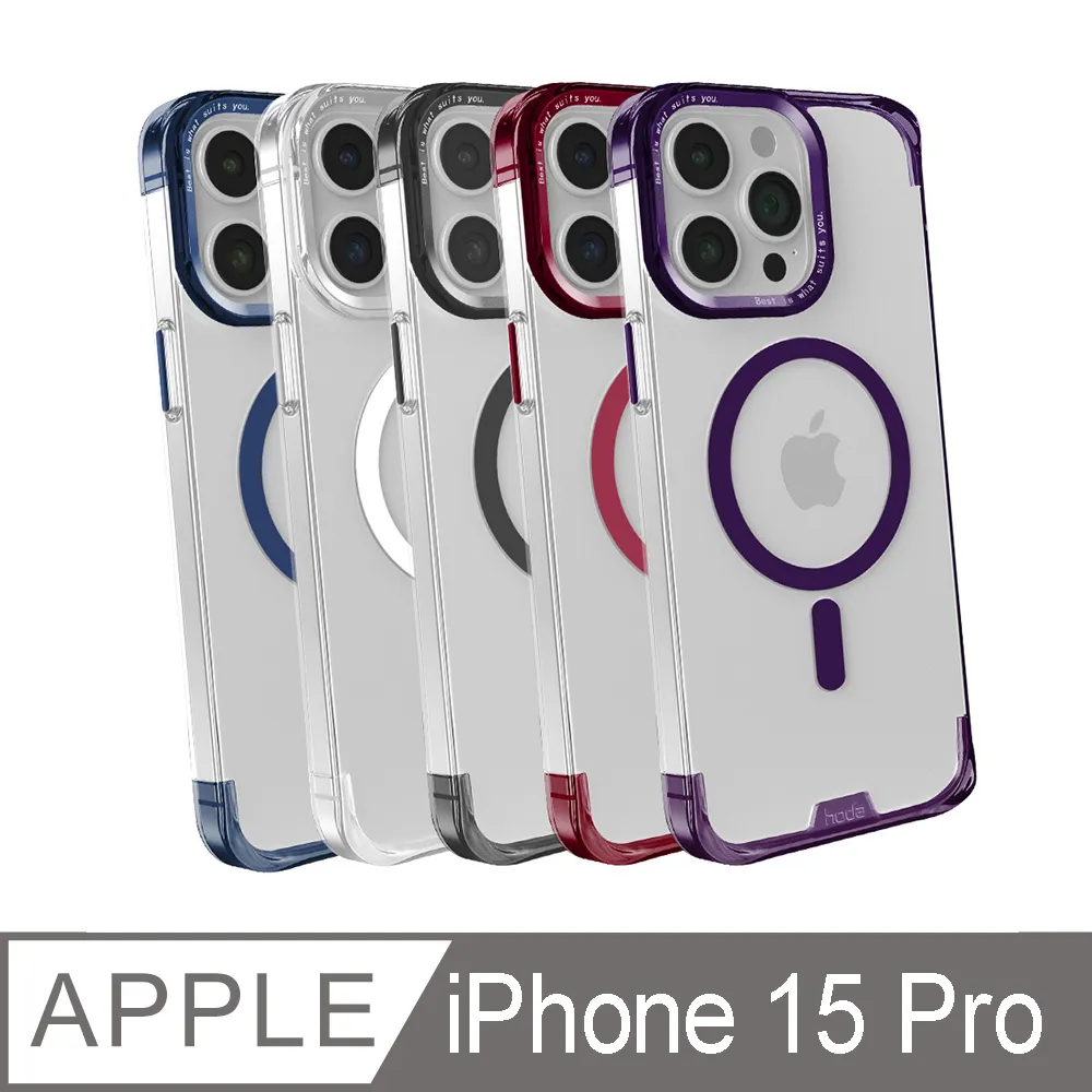 hoda iPhone 15 Pro MagSafe 彩石軍規防摔保護殼 歷史價格詳細信息