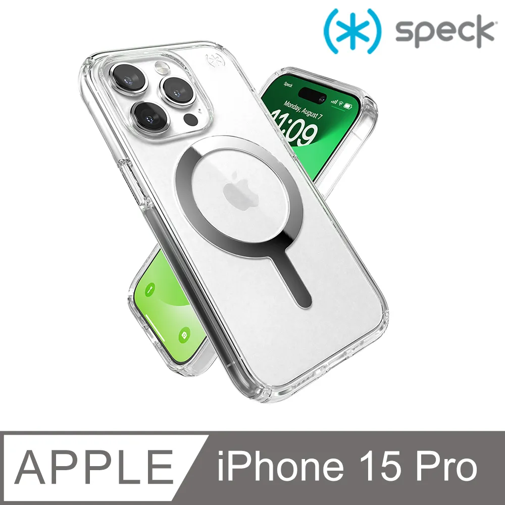 Speck iPhone 15 Pro (6.1吋) Presidio2 Pro MagSafe 磁吸柔觸感防摔殼-黑色 歷史價格詳細信息