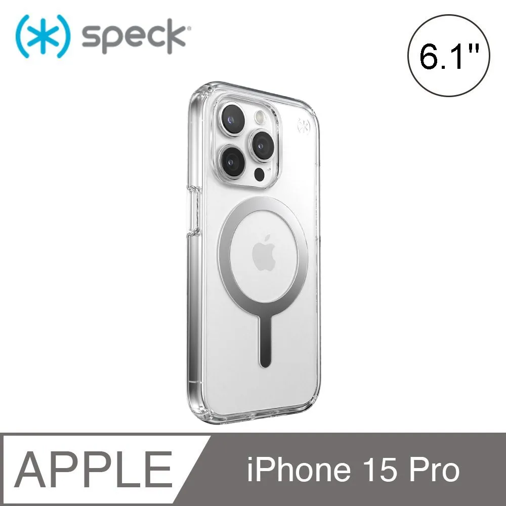 Speck iPhone 15 Pro (6.1吋) Presidio2 Pro MagSafe 磁吸柔觸感防摔殼-黑色 歷史價格詳細信息
