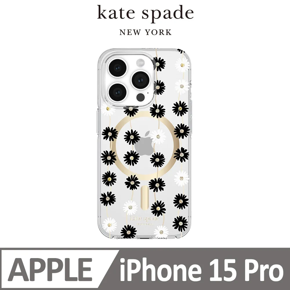【kate spade】iPhone 15 Pro MagSafe 精品手機殼 桃花紛飛 歷史價格詳細信息