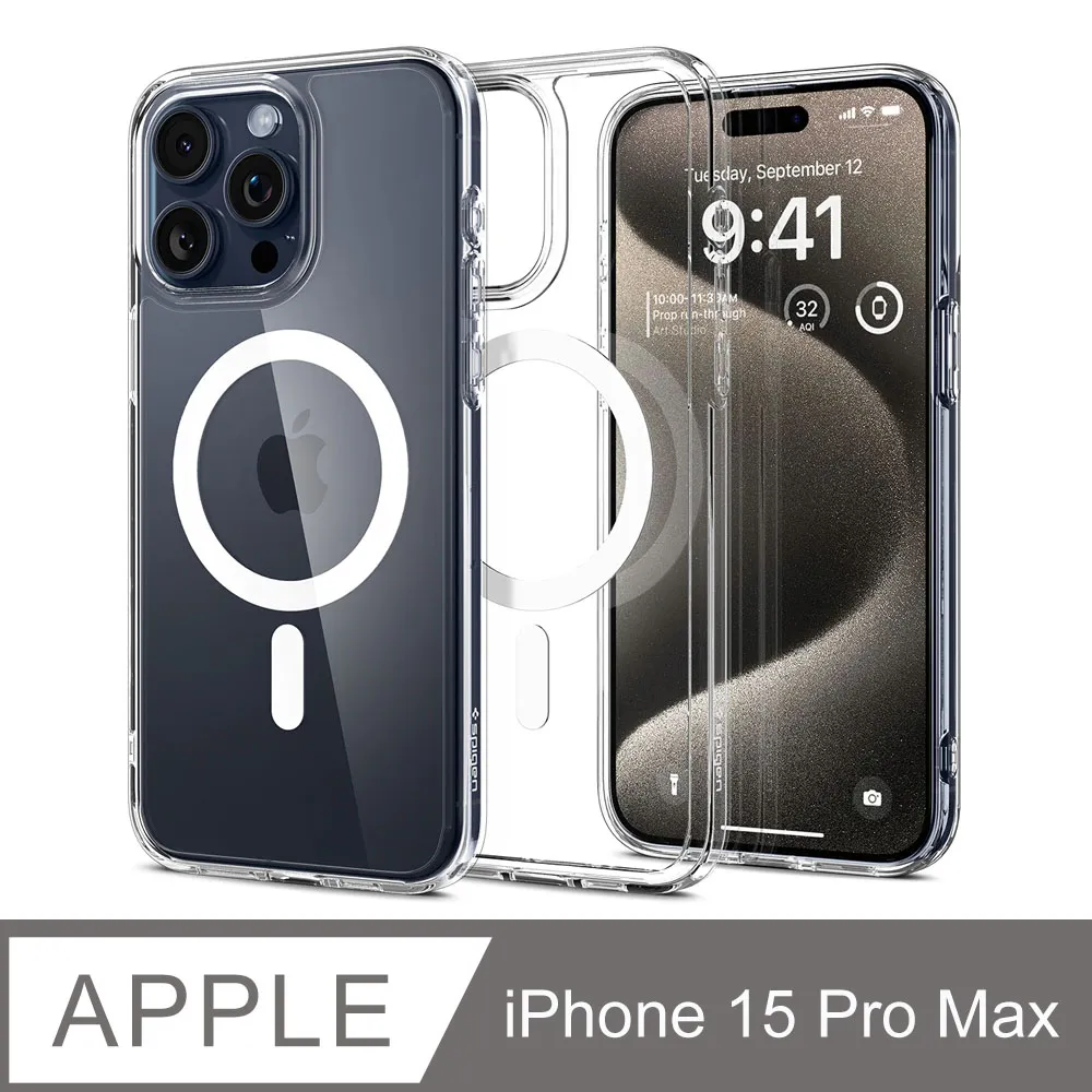 Spigen iPhone 15 Pro Max Ultra Hybrid MagFit-磁吸防摔保護殼(透視結構) 歷史價格詳細信息