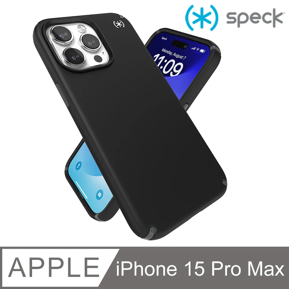 Speck iPhone 15 Pro (6.1吋) Presidio2 Pro MagSafe 磁吸柔觸感防摔殼-黑色 歷史價格詳細信息