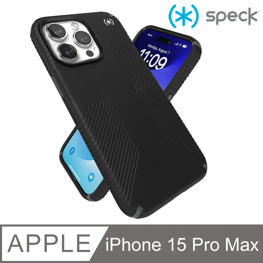 Speck iPhone 15 Pro (6.1吋) Presidio2 Pro MagSafe 磁吸柔觸感防摔殼-黑色 歷史價格詳細信息