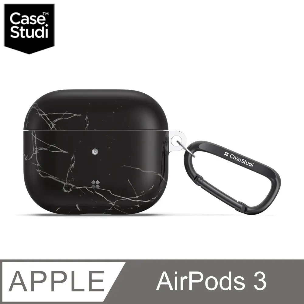 CaseStudi AirPods 3 Explorer 充電盒保護殼(含扣環) - 透黑色 歷史價格詳細信息