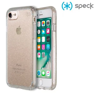 Speck Presidio Clear+Glitter iPhone X 透色+金色玻璃水晶防摔保護殼-透明 歷史價格詳細信息
