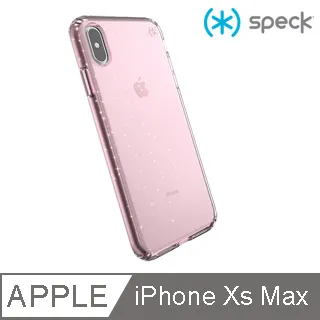 Speck Presidio Clear+Glitter iPhone X 透色+金色玻璃水晶防摔保護殼-透明 歷史價格詳細信息
