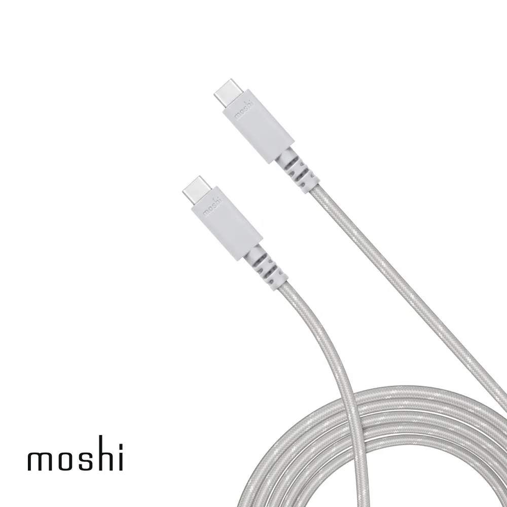 Moshi Integra™ USB-C to USB-C (240W/480Mbps) 充電線/傳輸編織線 (2.0 M) 歷史價格詳細信息