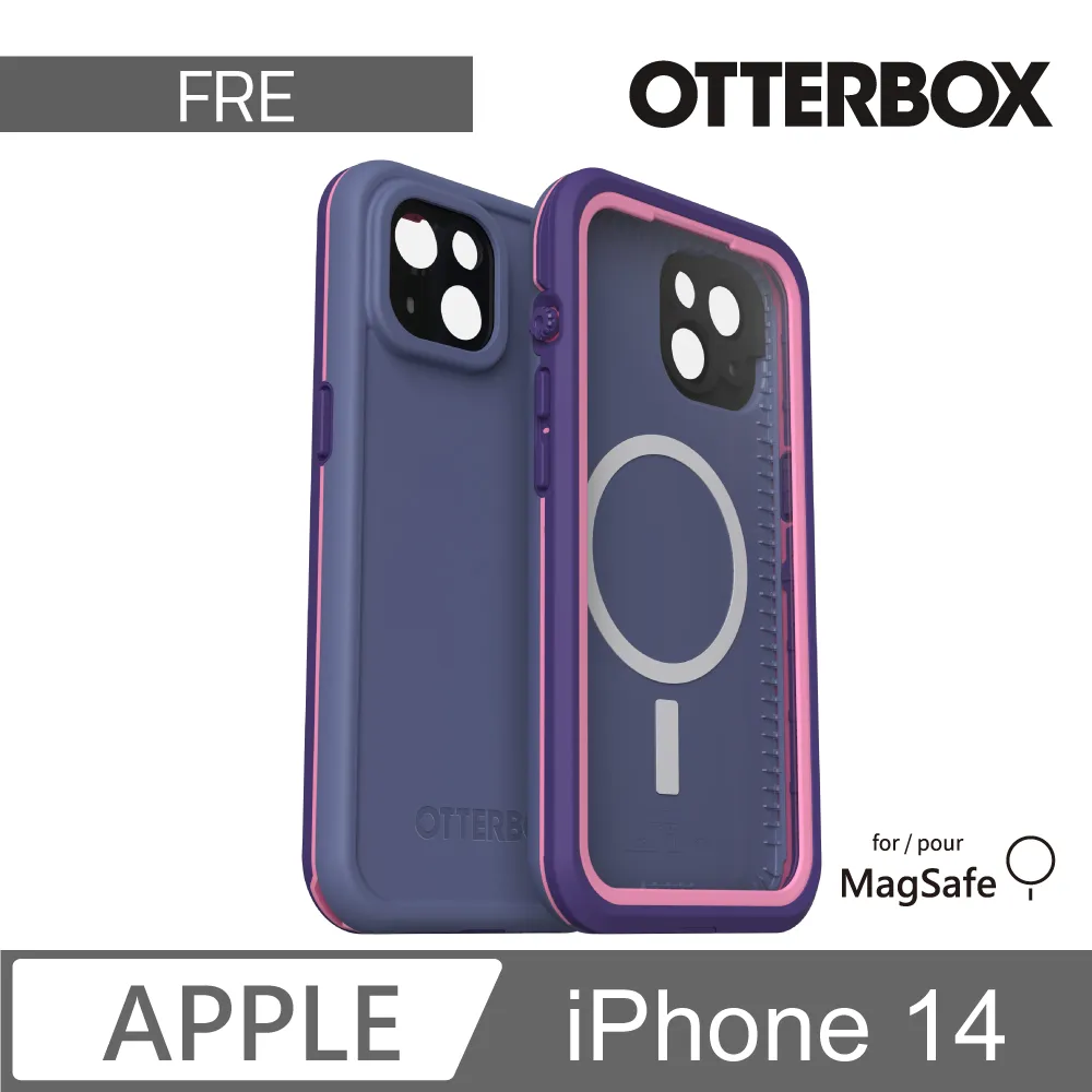 OtterBox LifeProof iPhone 14 全方位防水/雪/震/泥 保護殼-Fre(紫) 支援MagSafe 歷史價格詳細信息