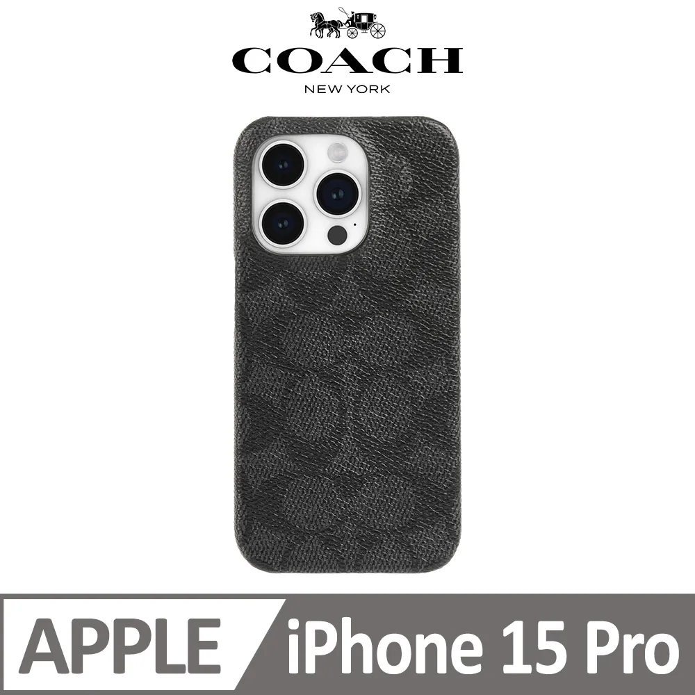【COACH】iPhone 15 Plus 手機殼 卡其經典大C 歷史價格詳細信息