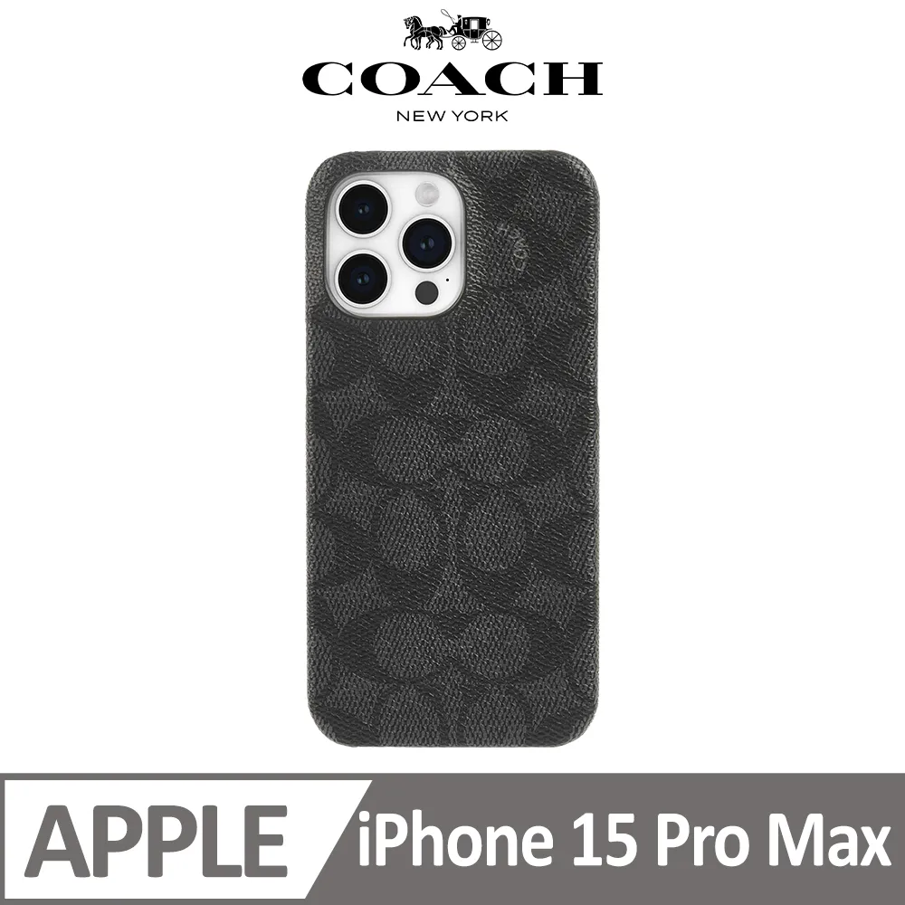 【COACH】iPhone 15 Plus 手機殼 卡其經典大C 歷史價格詳細信息