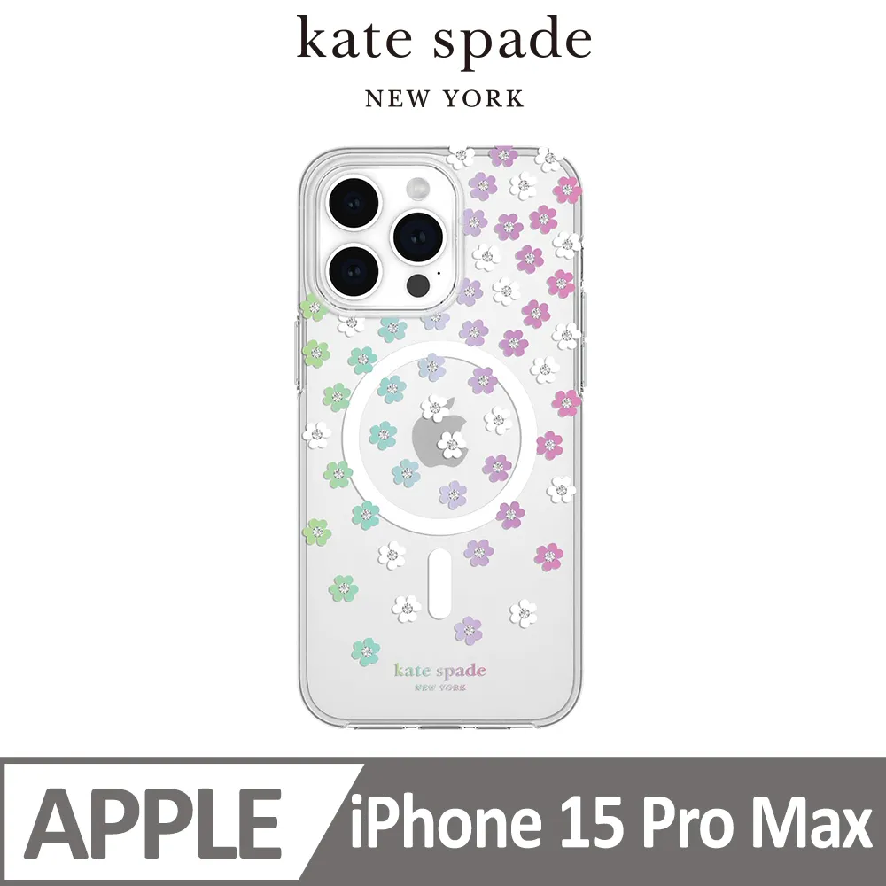 【kate spade】iPhone 15 MagSafe 精品手機殼 幻彩小花 歷史價格詳細信息