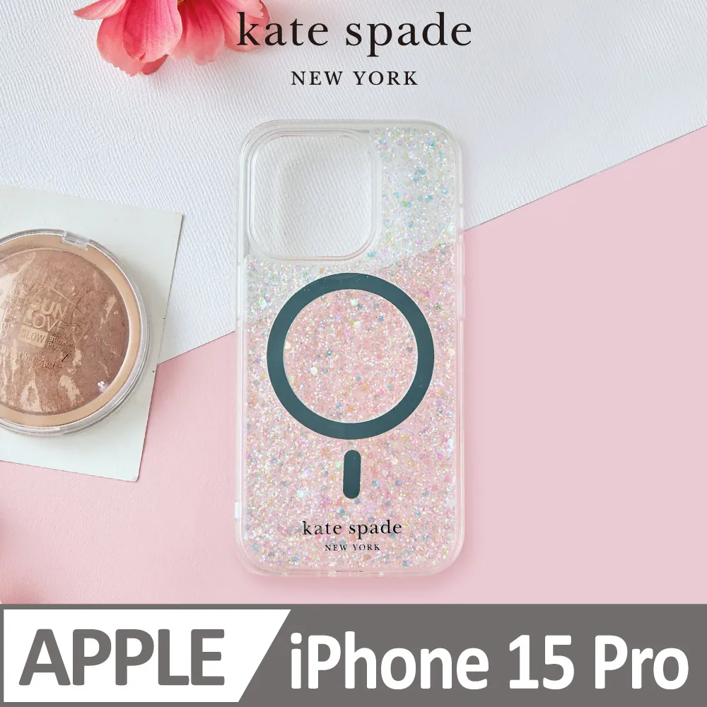 【kate spade】iPhone 15 Pro Max MagSafe 精品手機殼 純白牡丹 歷史價格詳細信息