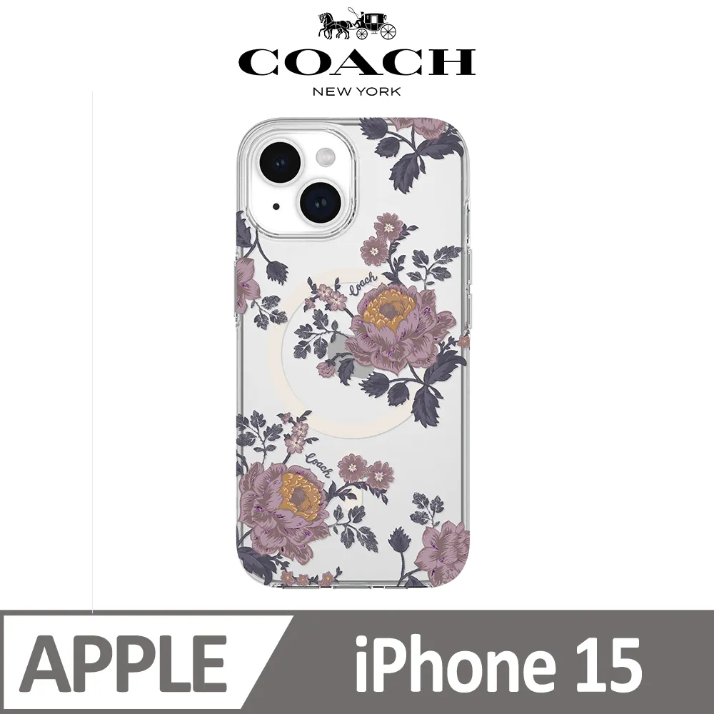 【COACH】iPhone 15 Plus 手機殼 卡其經典大C 歷史價格詳細信息
