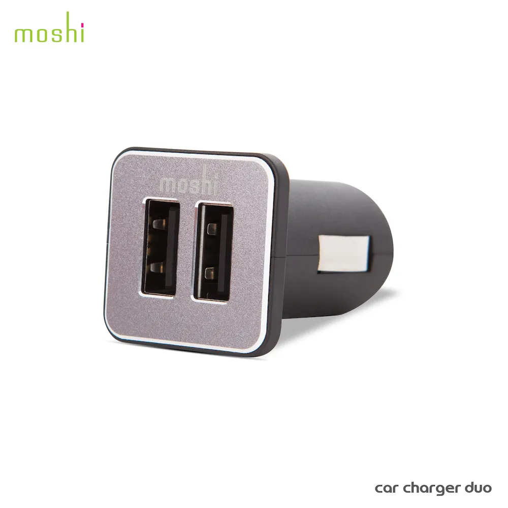 Moshi Car Charger Duo 車用雙端口充電器 USB 2.4A LED指示燈 歷史價格詳細信息