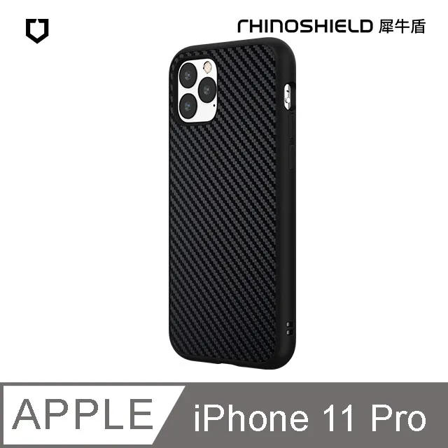 【犀牛盾】iPhone 11 Pro (5.8吋) SolidSuit 防摔背蓋手機保護殼-碳纖維紋路 歷史價格詳細信息