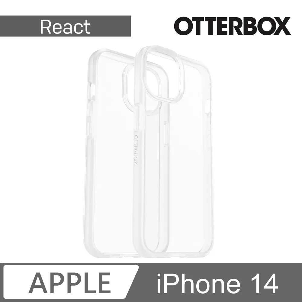 OtterBox iPhone 14 React輕透防摔殼-黑 歷史價格詳細信息